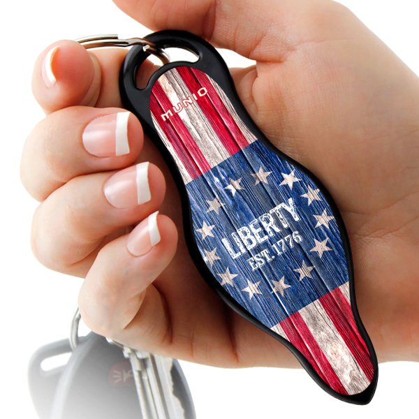 Betsy Ross Flag Self Defense Keychain